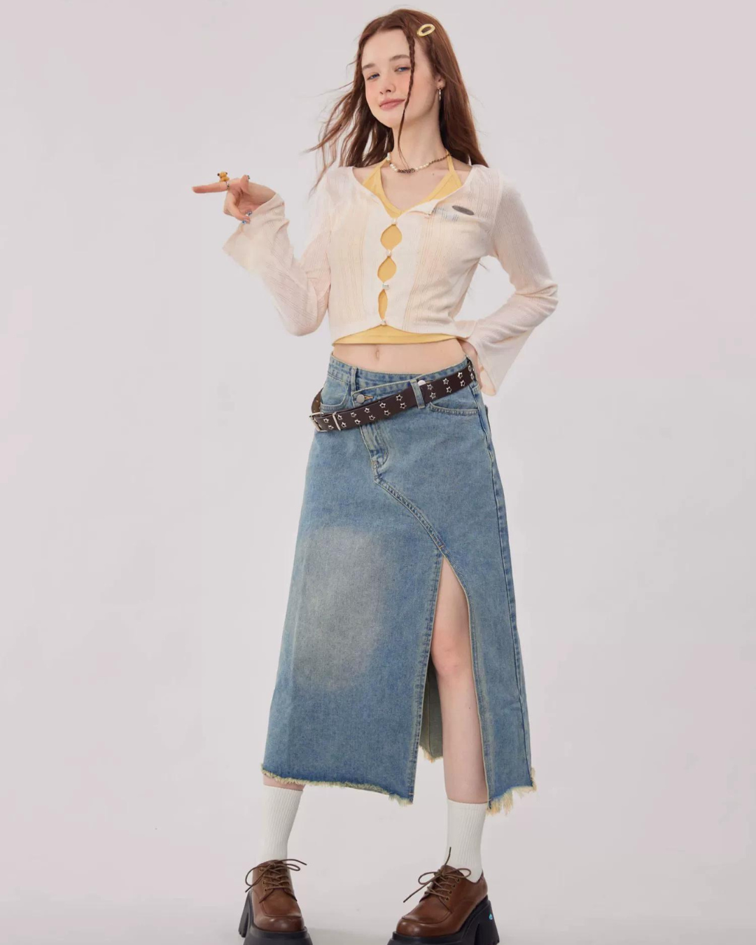 French SeeThrough Cardigan ZZF0241