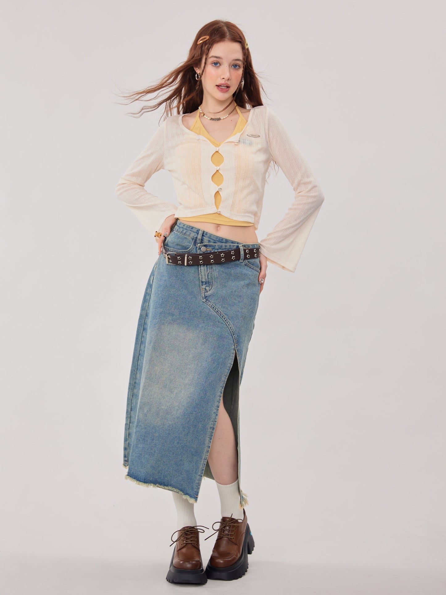 French SeeThrough Cardigan ZZF0241